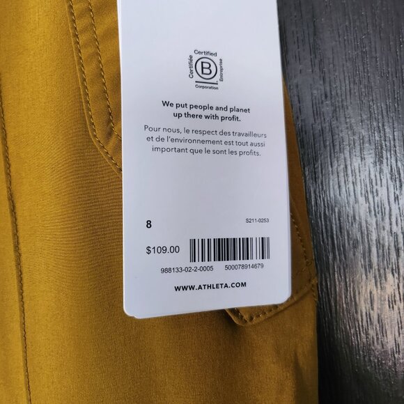 NWT Athleta Vienna Cargo Pants Size 8 - Picture 3 of 4